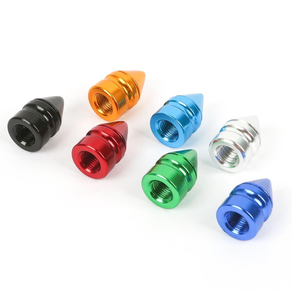 Creative Pagoda American Valve Cap - Dustproof Conical Design