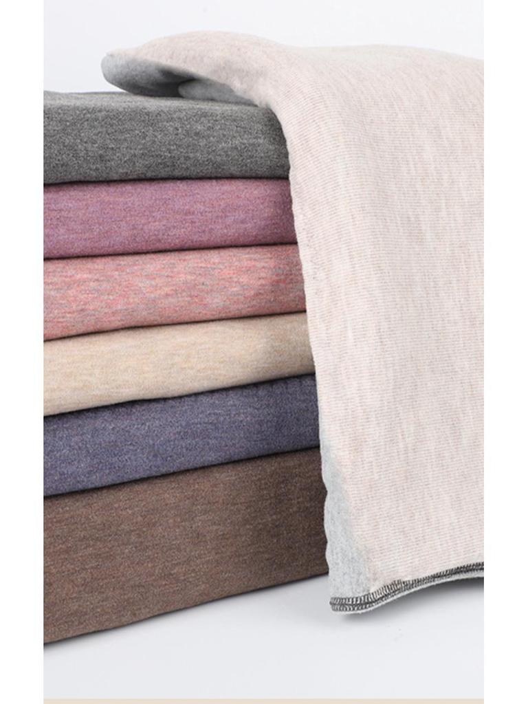 2025 New Autumn/Winter Wool Silk Warm Underwear Set for Couples - Women's and Men's Base Layer Pants