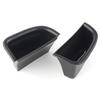 2Pcs Car Front Door Handle Armrest Storage Box Tray Bin For Volvo S90 2017-