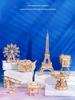 Rorate Rolai 3D Wooden Jigsaw Puzzle - Handmade Desktop Ornament & Educational Toy