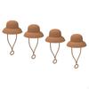 Cowboy Hat Shape Straw Protector, Drinking Toppers, Splashproof Airtight Seal Tips