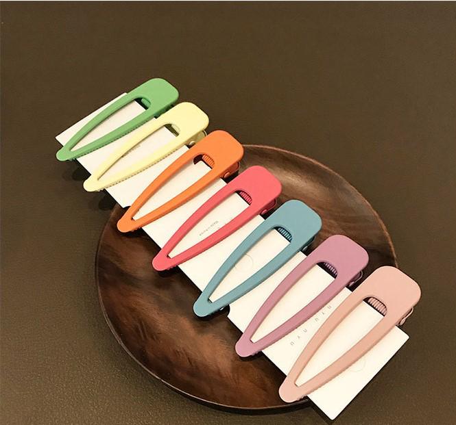 Clipsuri de păr mate Spot Morandi: Clipsuri Duckbill și agrafe Bobby pentru fete în culori macaron