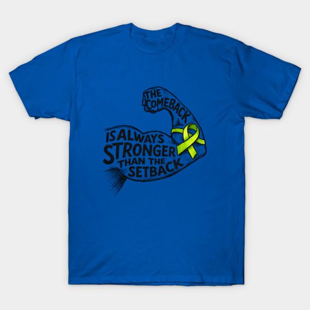 The Comeback Is Always Stronger Than Setback Unisexs TShirt Unisex ONeck 100 Cotton Short Sleeve Y2k Oversized Popular Tee S