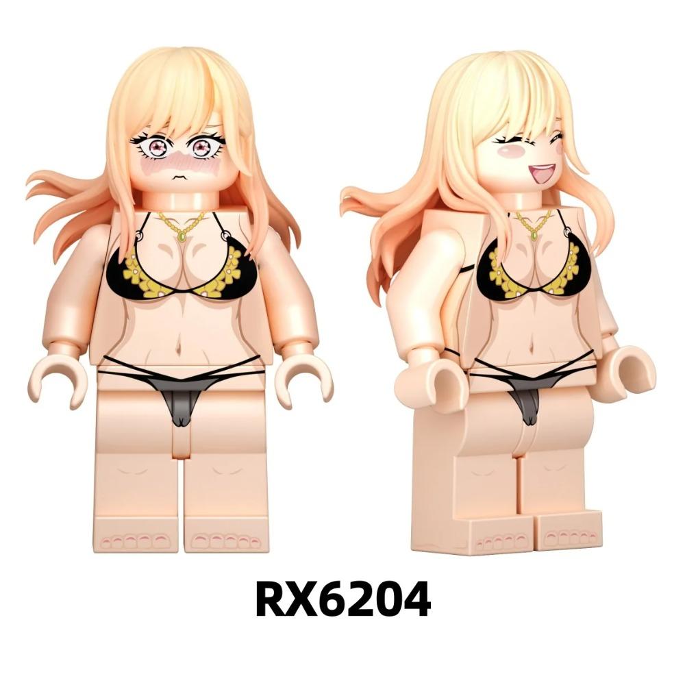 Renzai RX6201-RX6204 Dress up Dolls Fall in Love, Kita Series Kawakami Dream Building Blocks Renzai