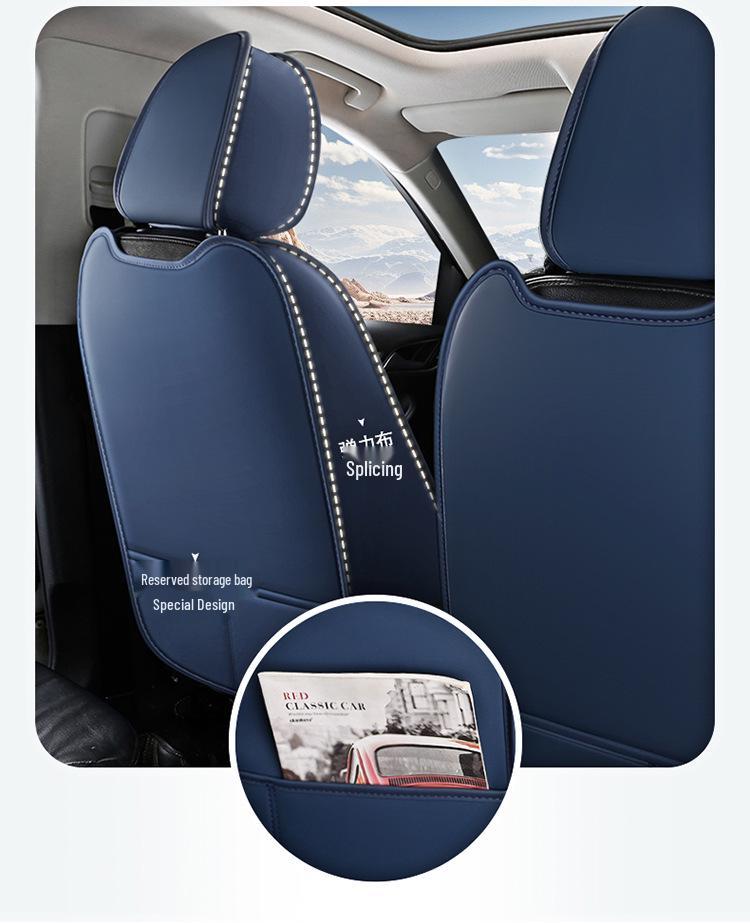 Skoda New Octavia Seat Cover - Full Coverage for 2013/14/16/18/19 Models, All Season, Five-Seater Cushion