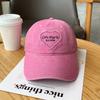 Pink Love Heart Korean Style Outdoor For Women Snapback Hat Heart Baseball Cap Visors Cap Sun Cap