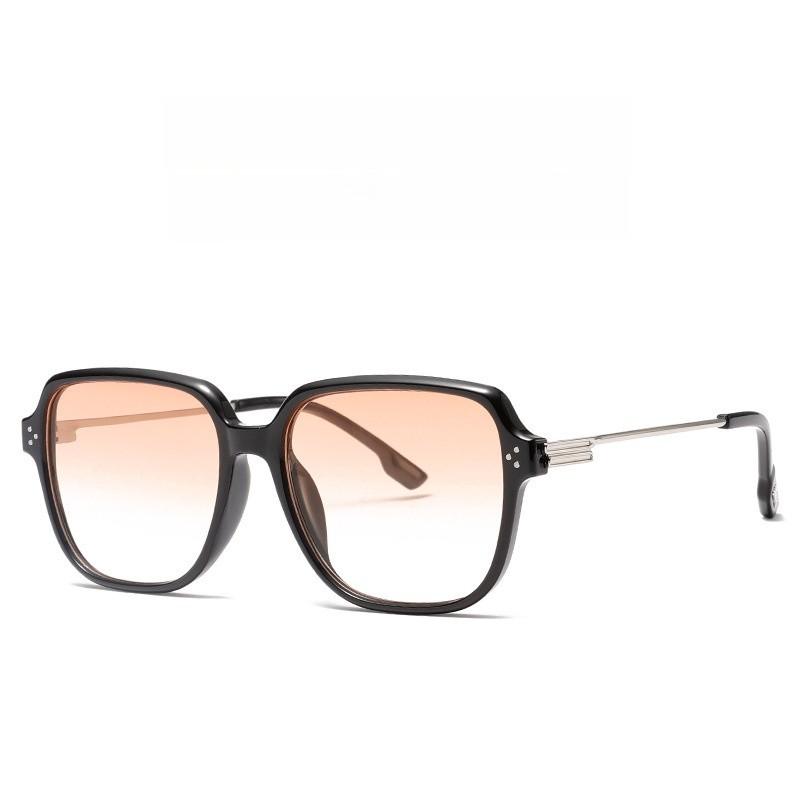 Suntech Retro Square Sunglasses For Men And Women With Blue Light Blocking Pc Lenses