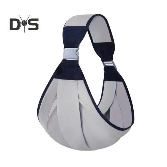 

Детский рюкзак-кенгуру с ограничением по весу 20 кг, регулируемый ремень для ношения на бедре спереди, дышащий, одинарный ремень для детей от 0 до 4 лет, эргономичная поддержка, регулируемый A серый