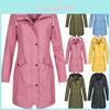 Stylish Women's Hooded Windbreaker Jacket For Outdoor Mountaineering And Casual Wear