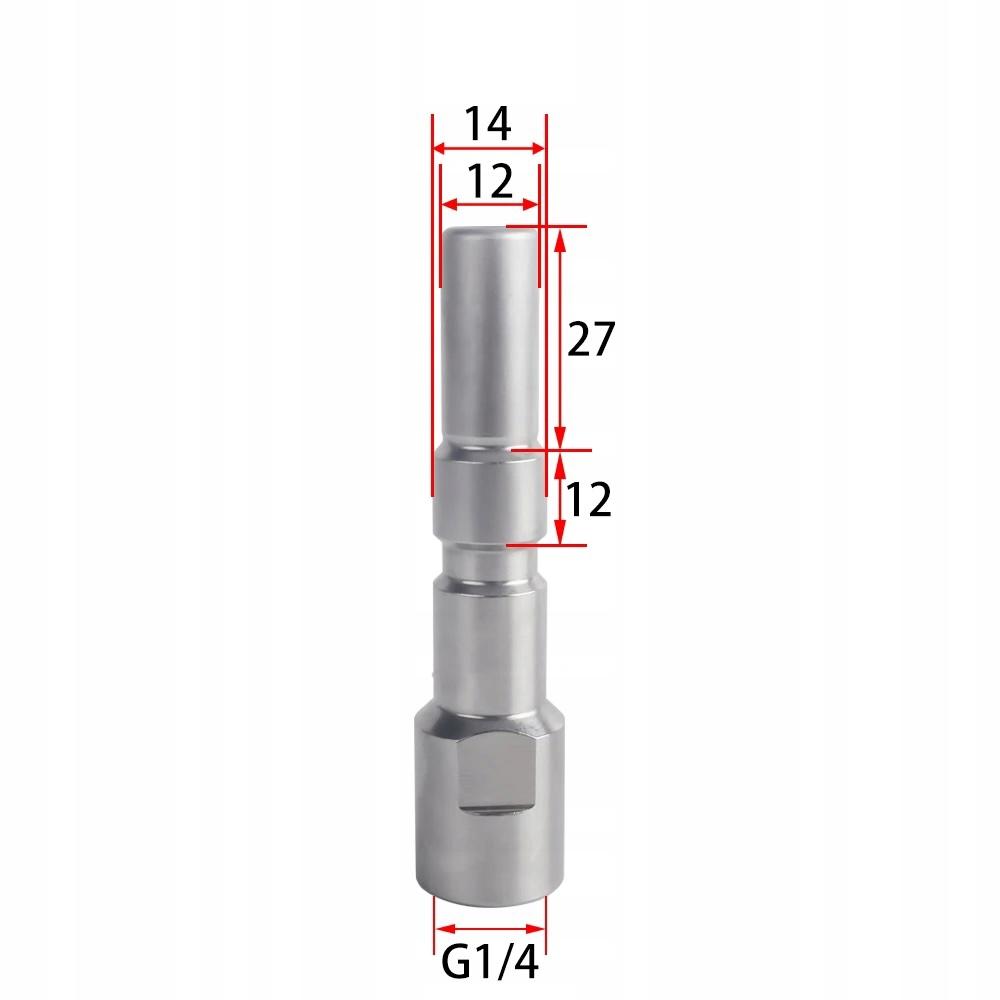 KEW Quick Set G1/4 - Zestaw szybkozłącze żeńskie + wtyk | 250 bar | 150°C | Do myjek Nilfisk Kranzle