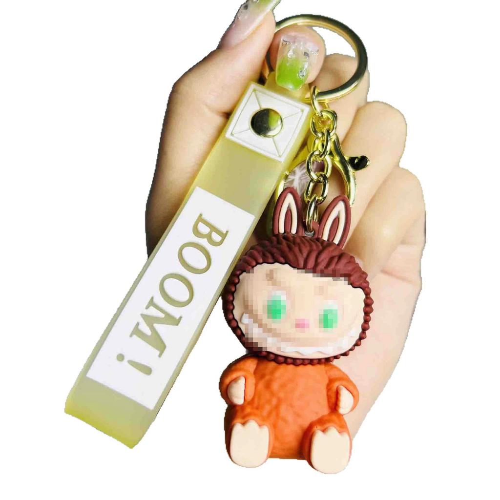 Hasenzahn Baby Schaf Schlüsselanhänger Niedlicher Taschenanhänger Autoanhänger Puppenautomat Geschenk