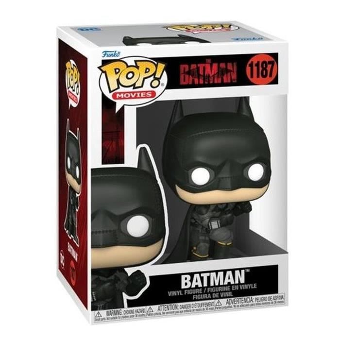 Funko POP! Figure Movies: The Batman - FUNKO - Black and Beige - Batman License