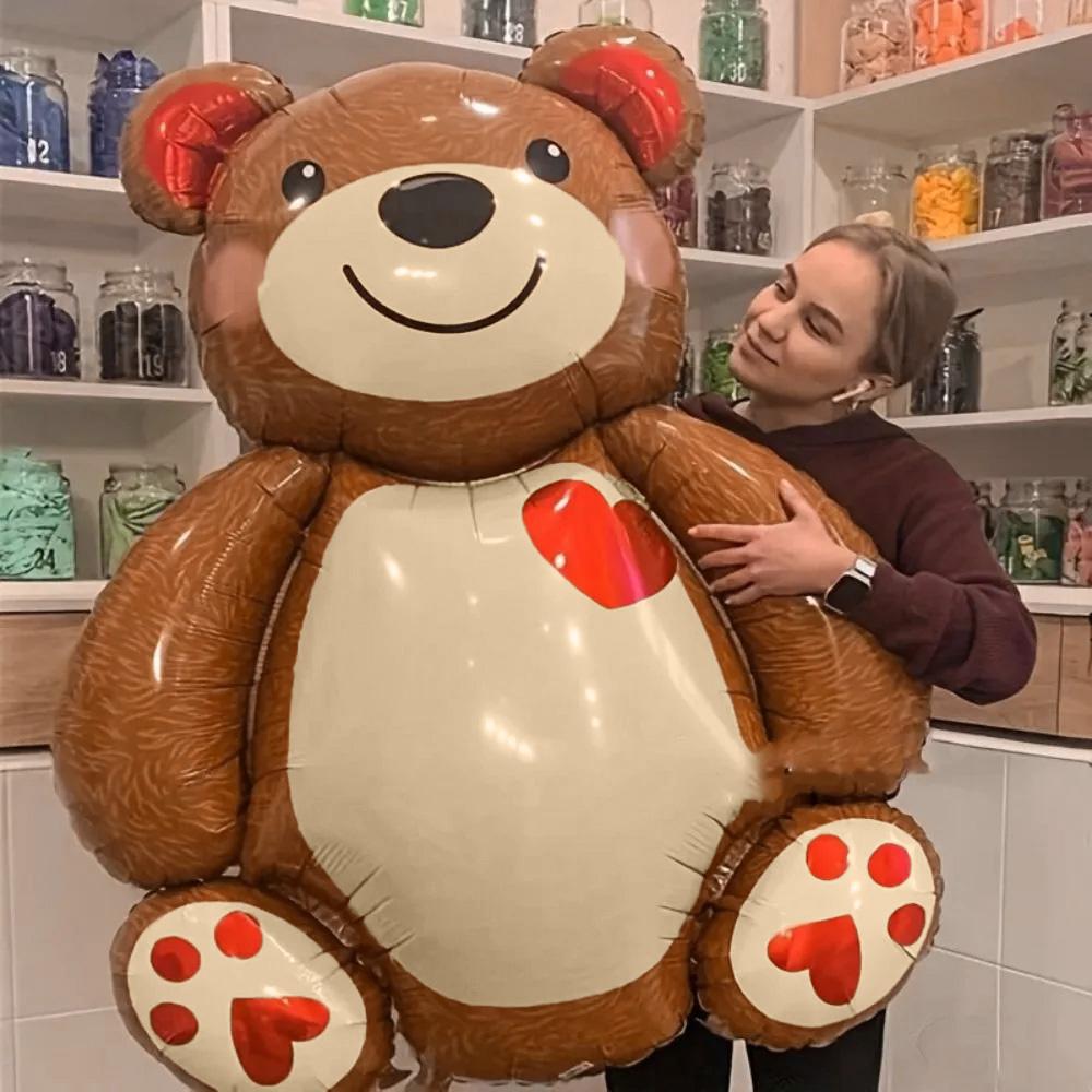 Bear-shaped Aluminum Foil Balloons