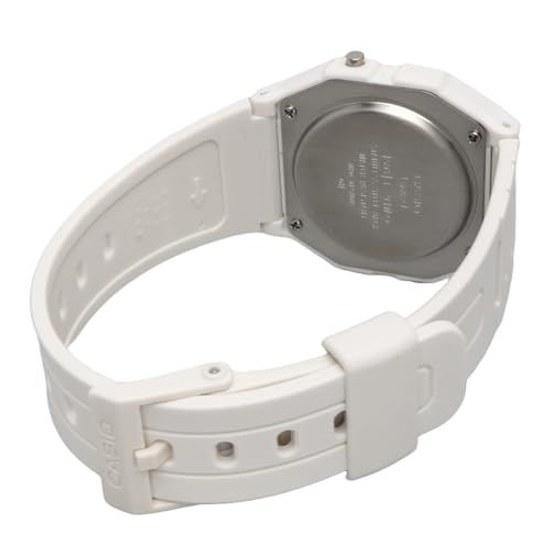 CASIO Digital Unisex Wristwatch Cheap F-91WB-7A No Makeup Box Simple Packaging Biomass Plastic Band White