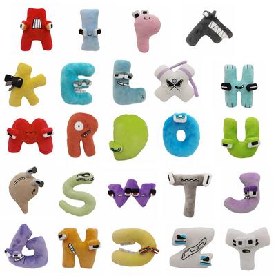 New Alphabet Lore Alphabet Legend 26 Letter Plush Toy for Children's Enlightenment