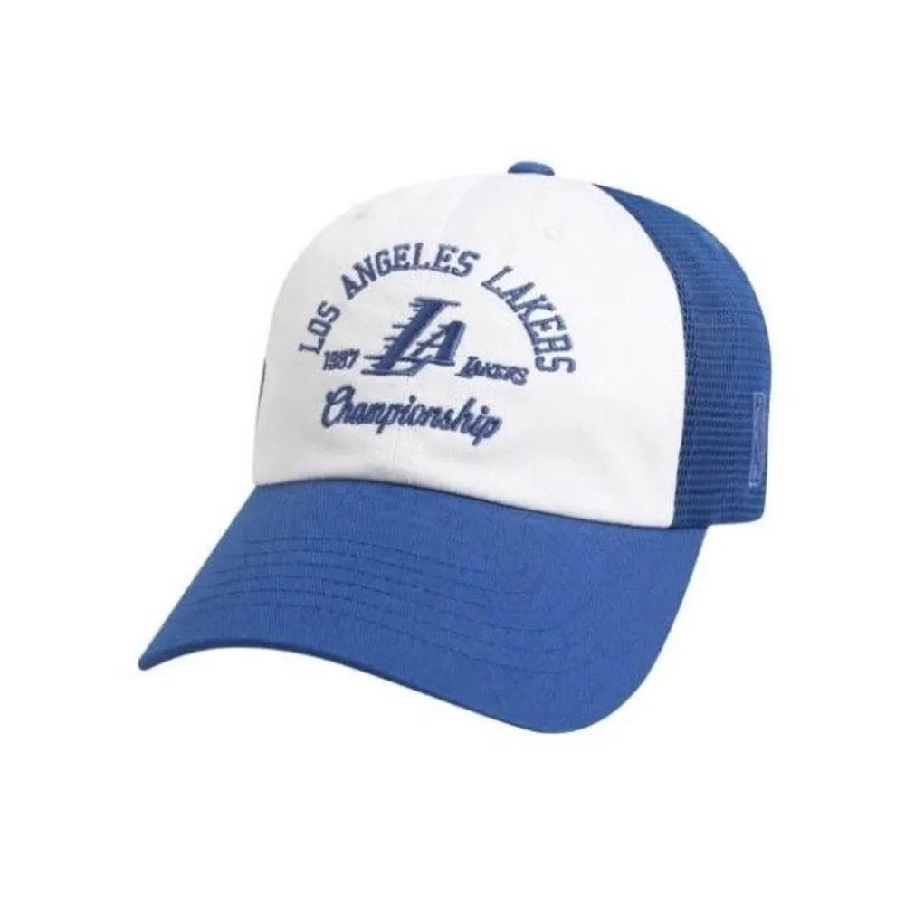 [NBA] M Cap KQC N255AP273P-BL LAL Championship Mesh Trucker FREE