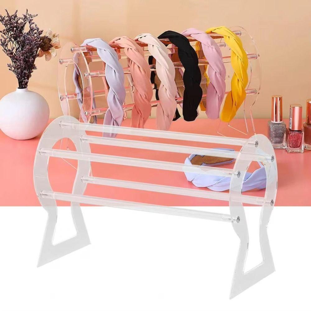 Detachable Hair Hoop Storage Holder Multifunctional Hairband Organizer Jewelry Display Stand  Gift