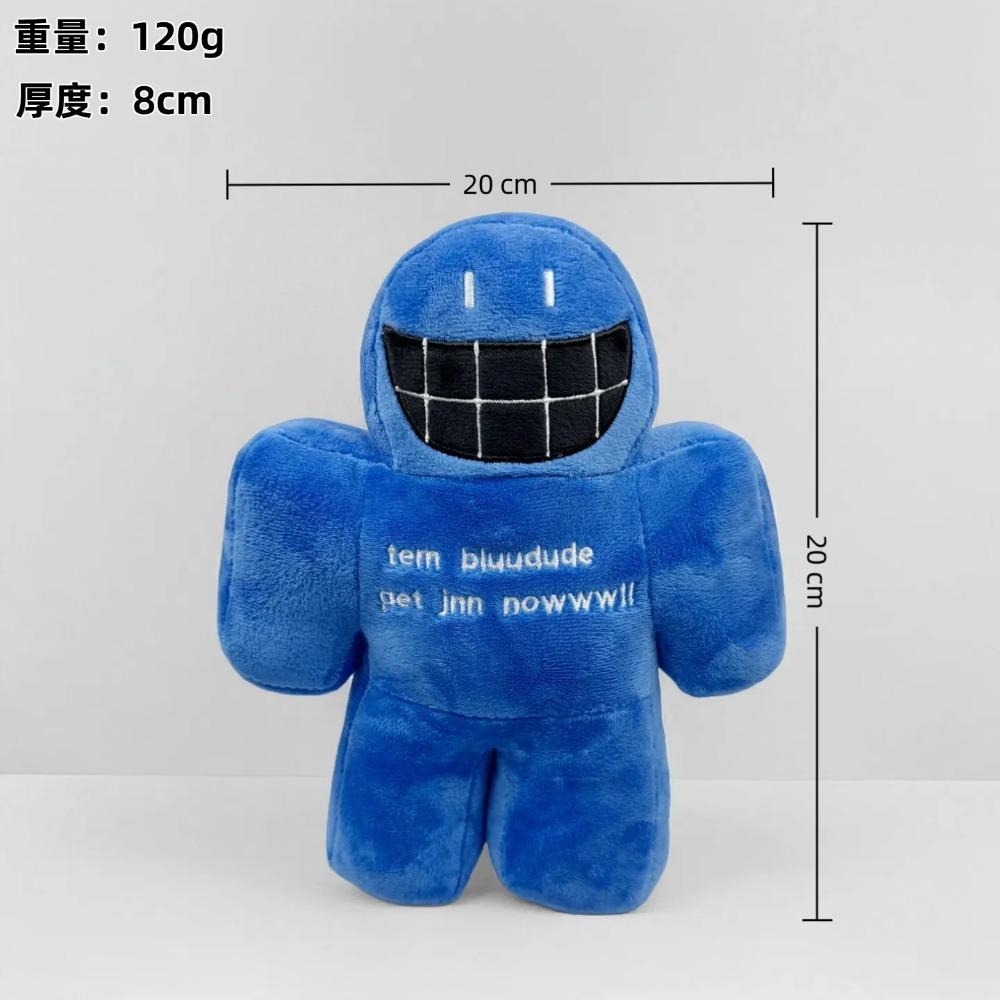 New Forsaken Gubby Chance Plush Forgotten Game Peripheral Room Decoration Plush Toy Collection Model Doll Birthday Xmas Gifts