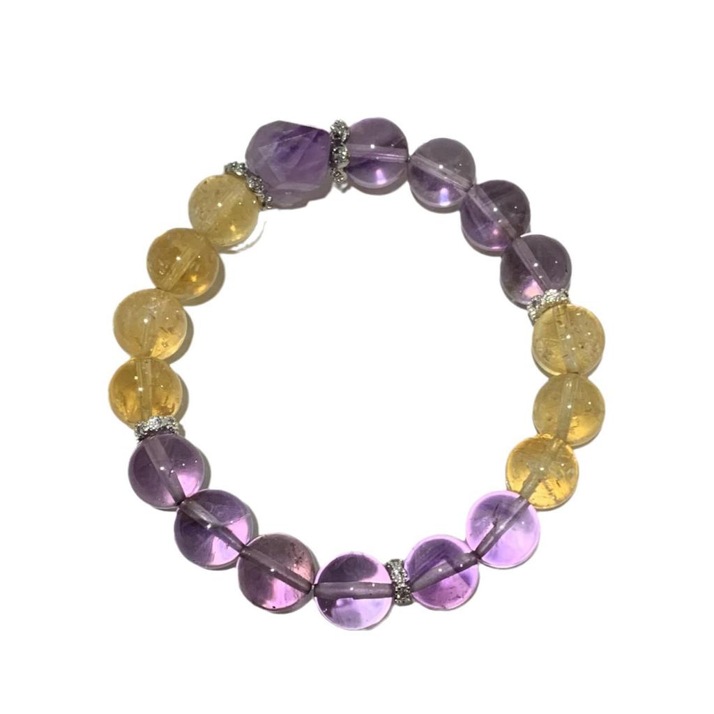 New Arrival: Nine Li Purple Fire Amethyst Crystal Bracelet