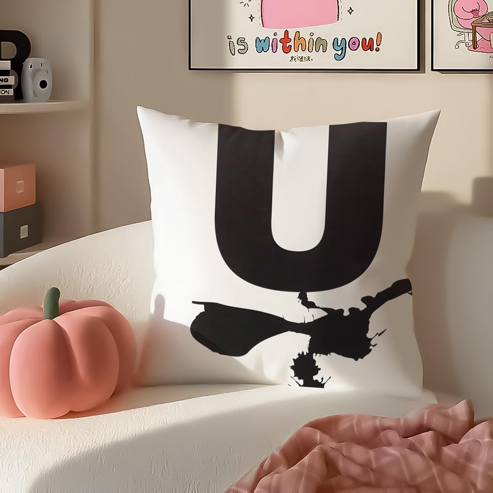 Brand UUndercover Cushion Cover Pillowcase Short Plush Invisible zipper Room Sofa Cushion Cover