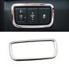 For Hyundai Creta IX25 2016-2018 Headlight Head Lights Lamp Switch Button Cover Trim Stainless Steel Interior Mouldings