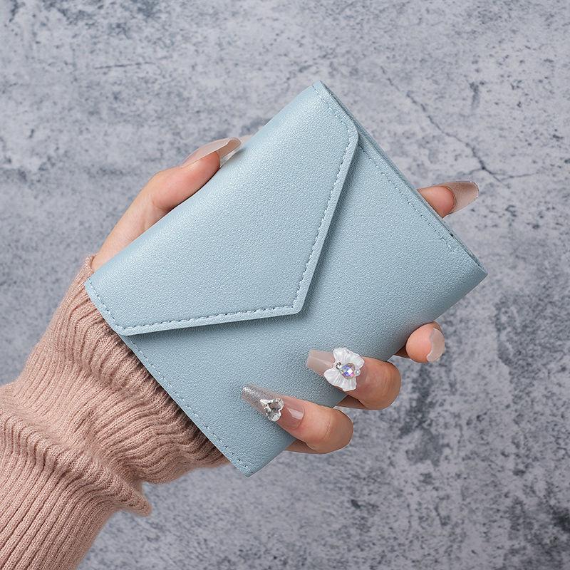 Trendy Small Women's Wallet - Cute Mini Korean Style Coin Purse & Card Holder