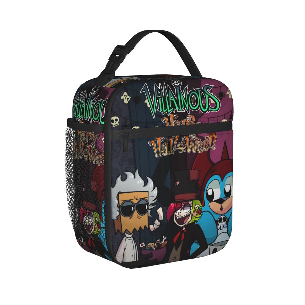 Insulated Lunch Box Villainous Comdy Accessories  Storage Food Box Ins Style Cooler Thermal Lunch Box For School