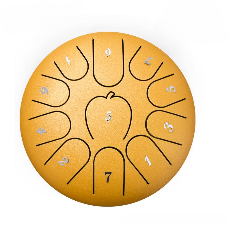 7palcový jazykový buben Zvuková terapie Malé jazykové bubny Profesionální Dětský perkusní Hudební nástroj Příslušenství Nástroje pro jógu a meditaci Přenosný