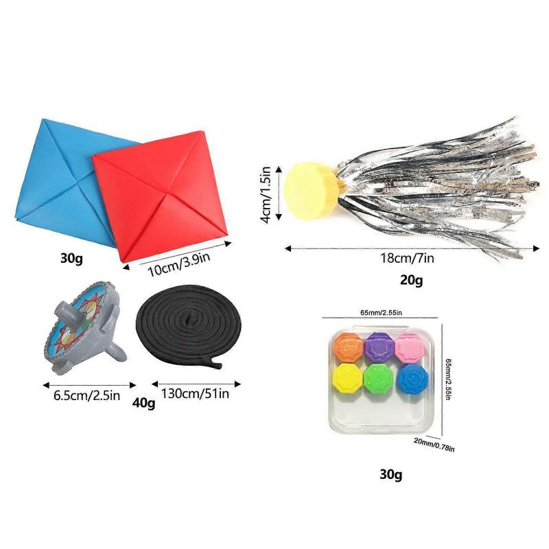 Folk Game Set Gong-gi Family Travel Games- Old-Fashioned Game Kit Toy Playsets