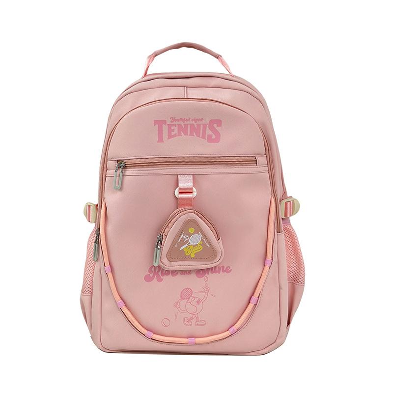New Large Capacity Schoolbag Cute Cartoon Bear Backpack Lightweight Student Schoolbag Simple Backpack for Women