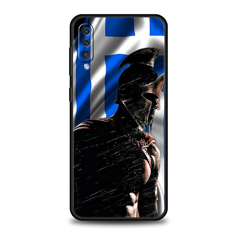 

Чехол для телефона Samsung Galaxy A56 A54 A42 A36 A34 A26 A16 A12 A20 A22 A40 A50 A52 A06 5G Мягкий ТПУ корпус Греция Греческий флаг Fundas Samsung A16
