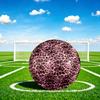 1pc Pink Leopard Print Theme Soccer Ball Football, Size 5, Lightweight PVC, Outdoor Training Soccer Ball,Gift c65131