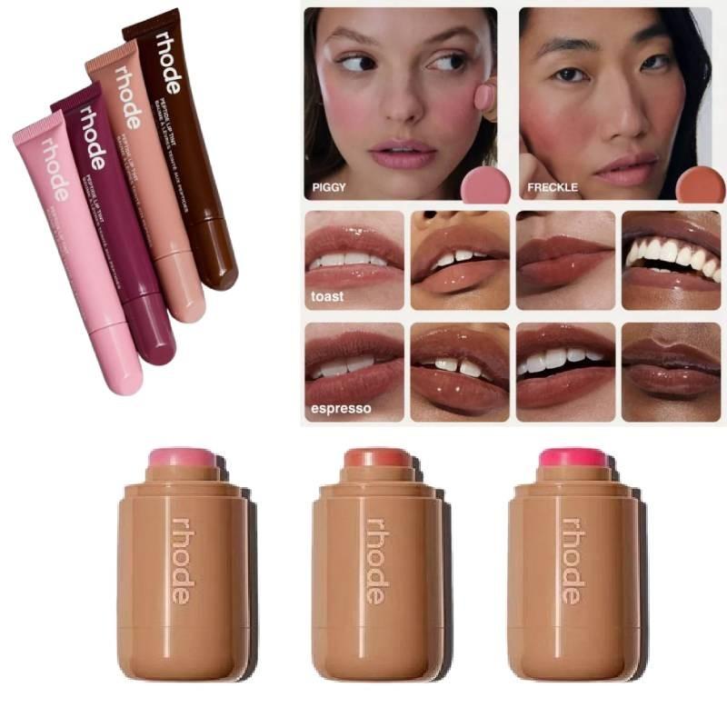 Rhode Skin Tuzlu Bronzlaştırıcı Kurdele Kızıl Dudak Parlatıcısı Tüm Cilt Tipleri İçin Nemlendirici Formül