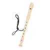 Recorder Instrument Vertical Flute Resin 8 Holes Treble Recorder for Playing Performance