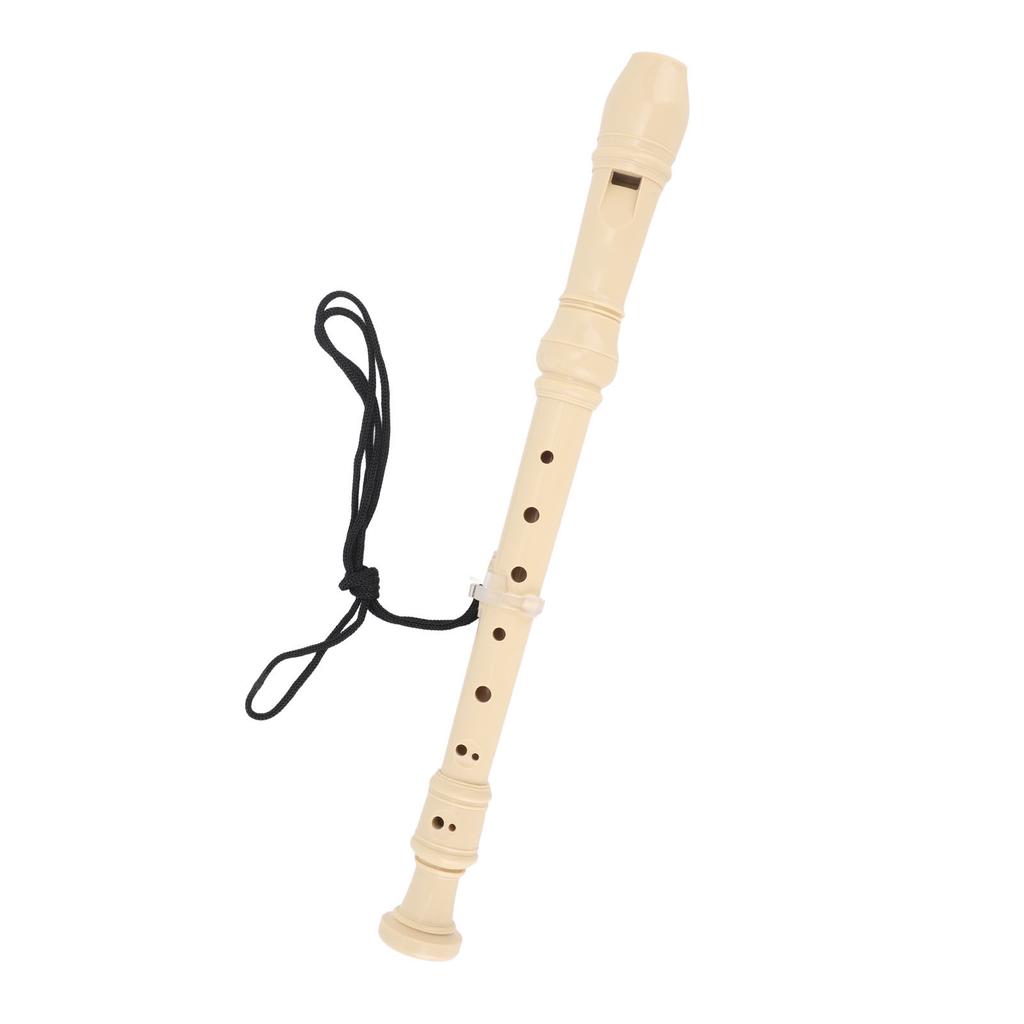 Recorder Instrument Vertical Flute Resin 8 Holes Treble Recorder for Playing Performance