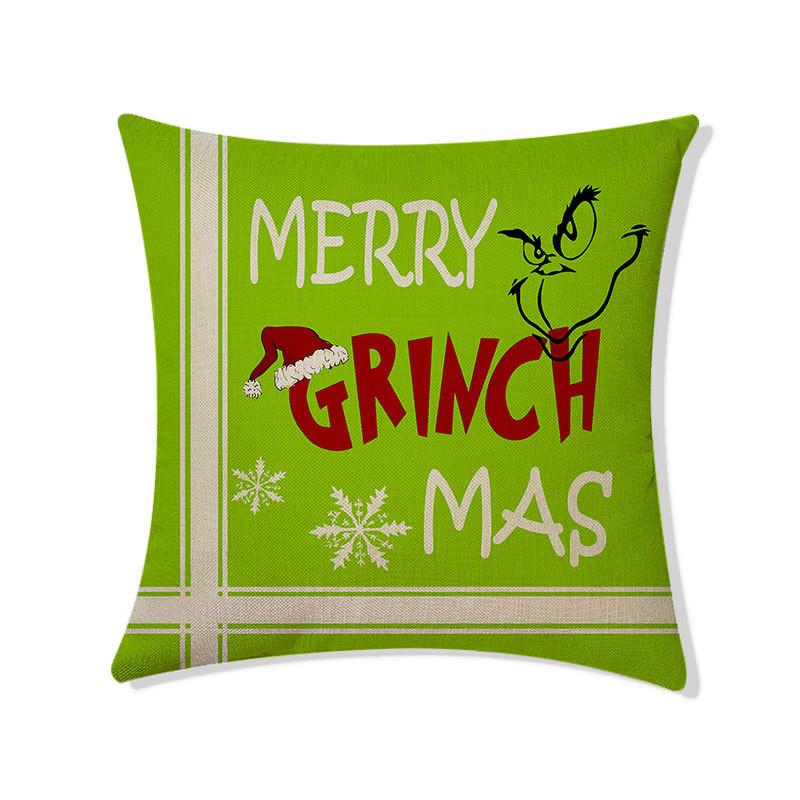 

Рождественская наволочка, Рождественское праздничное украшение, украшение для дома, наволочка 45x45см One Size