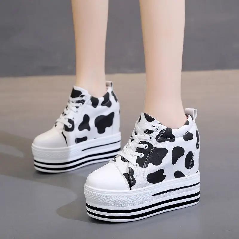 Fashion Spring Autumn High on Platform Ladies Footwear Fashion 2025 Aesthetic Comfortable and Elegant Daily Routine 39 New Women's Shoes
