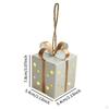 Beleuchtete Geschenkbox für Weihnachtsbaumschmuck Dekoration