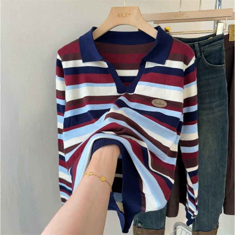 Sweater for Women Winter Cotton Thickened Pullover Warm Knitted Stretchy Long Sleeve Oversize Jumper Sweater Tops