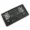 New European Standard License Plate Holder 3 Styles Black Protecting License Plates Plastic PP License Plate Support License Plate Covers Frames 6