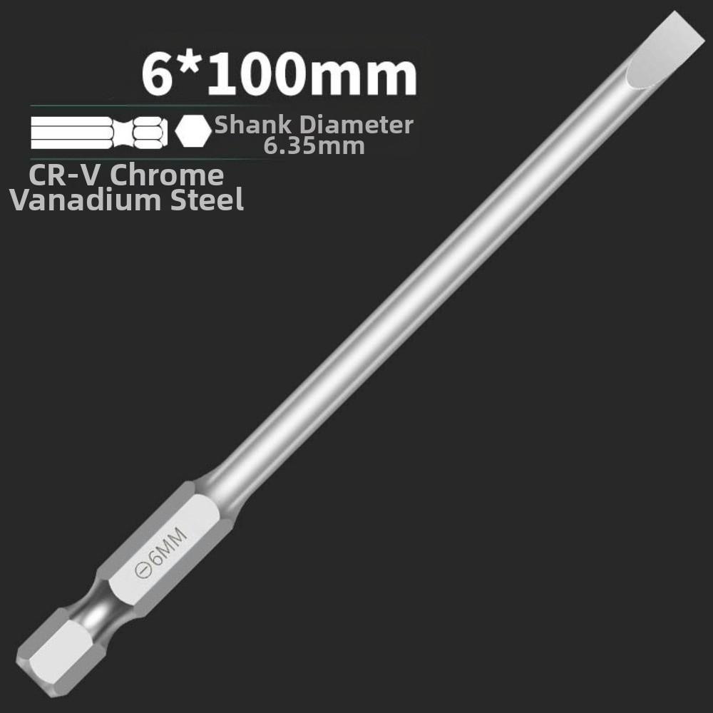 Magnetic Tip Screwdriver Set Knock-Through Handle Flat-head Screwdriver  Electronics Maintenance