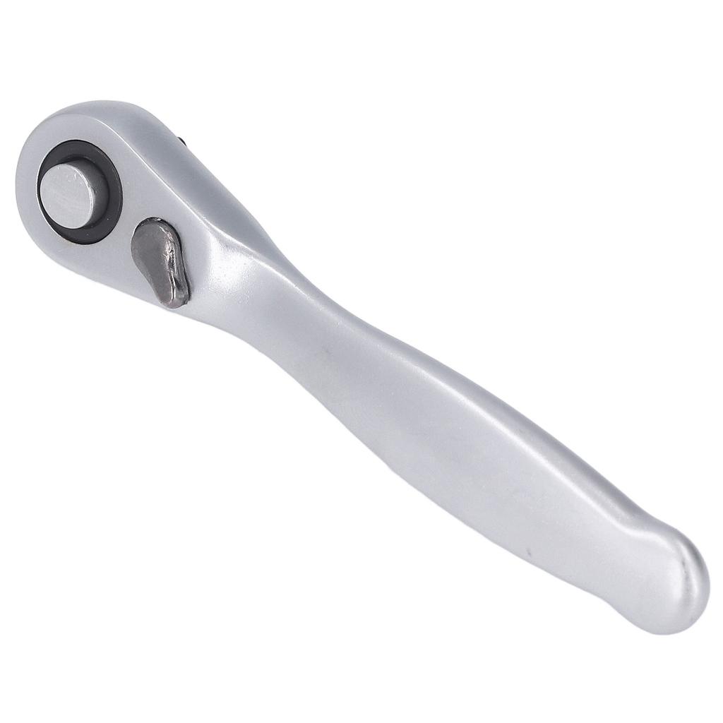 Socket Ratchet Wrench Mini Quick Release Spanner Screwdriver Bit Handle 72 Teeth 1/4in Drive