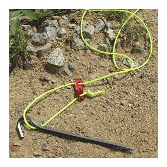 Generic [No Brand Product] Fluorescent Rope for Tent Outdoor 20m Green (1.8mm)