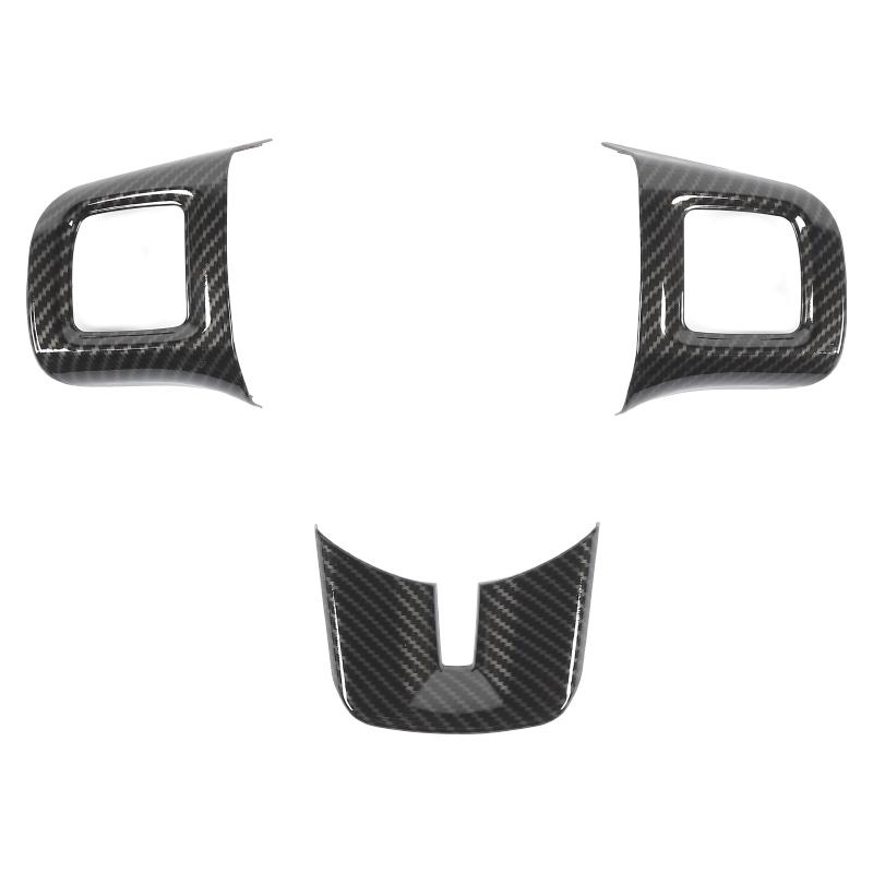 Car Steering Wheel Decoration Cover For Dodge Challenger Charger Durango Dart 2009-2014 Journey 2013-2022 Interior