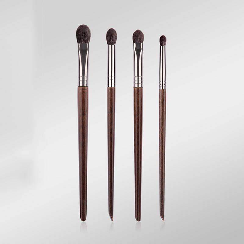 

4 шт. Кисть для макияжа Шерсть Кисть для теней Кисть для тени носа Кисть для макияжа из животного ворса Кисть для хайлайтера Набор кистей для макияжа Инструмент для макияжа