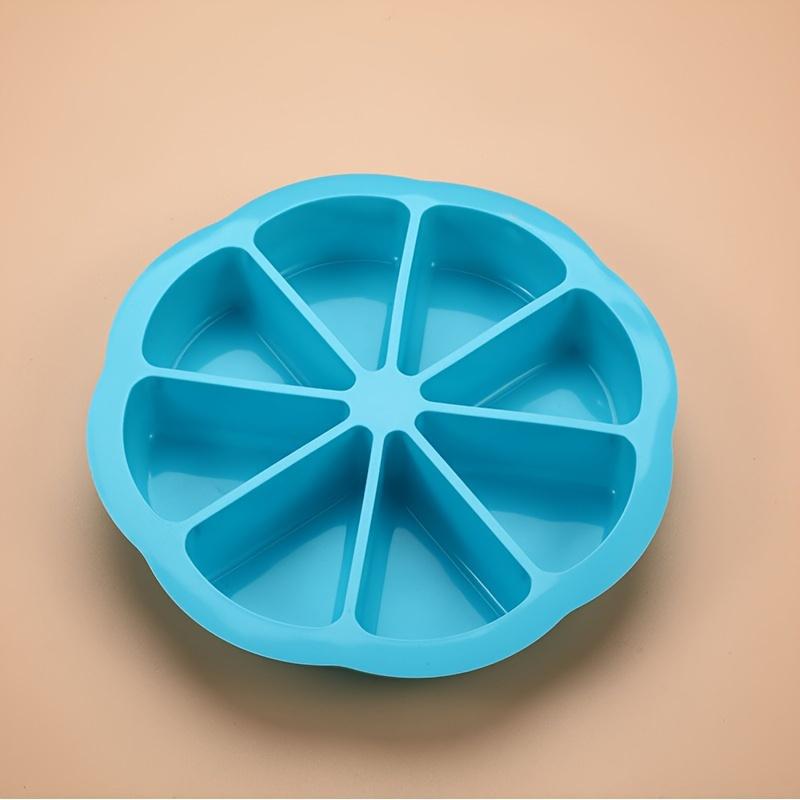 1pc Silicone Triangle Cake Mold - Non-stick, 8-hole Baking Pan, Suitable for Brownies, Muffins, Cupcakes, Etc.- Perfect for Weddings, Holidays