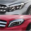 Headlight Covers Compatible with Benz W156 GLA GLA200 GLA220 GLA250 GLA260 2015-2017, Polycarbonate Lens Protectors-UV Resistant, Anti-Yellowing,