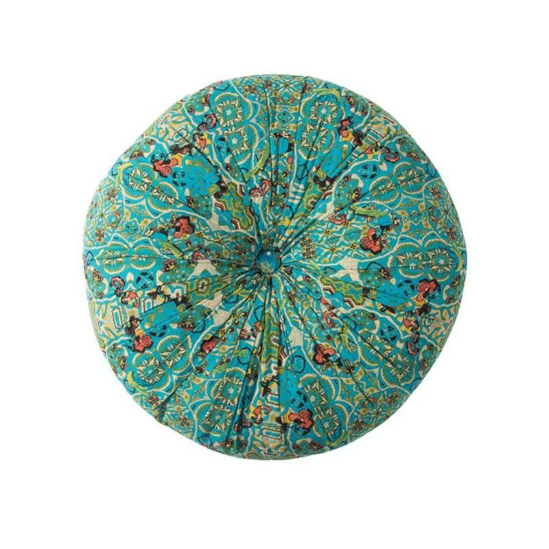 Thickened Cotton-Linen Retro Tatami Bay Window Seat Cushion As Shown 1440₽