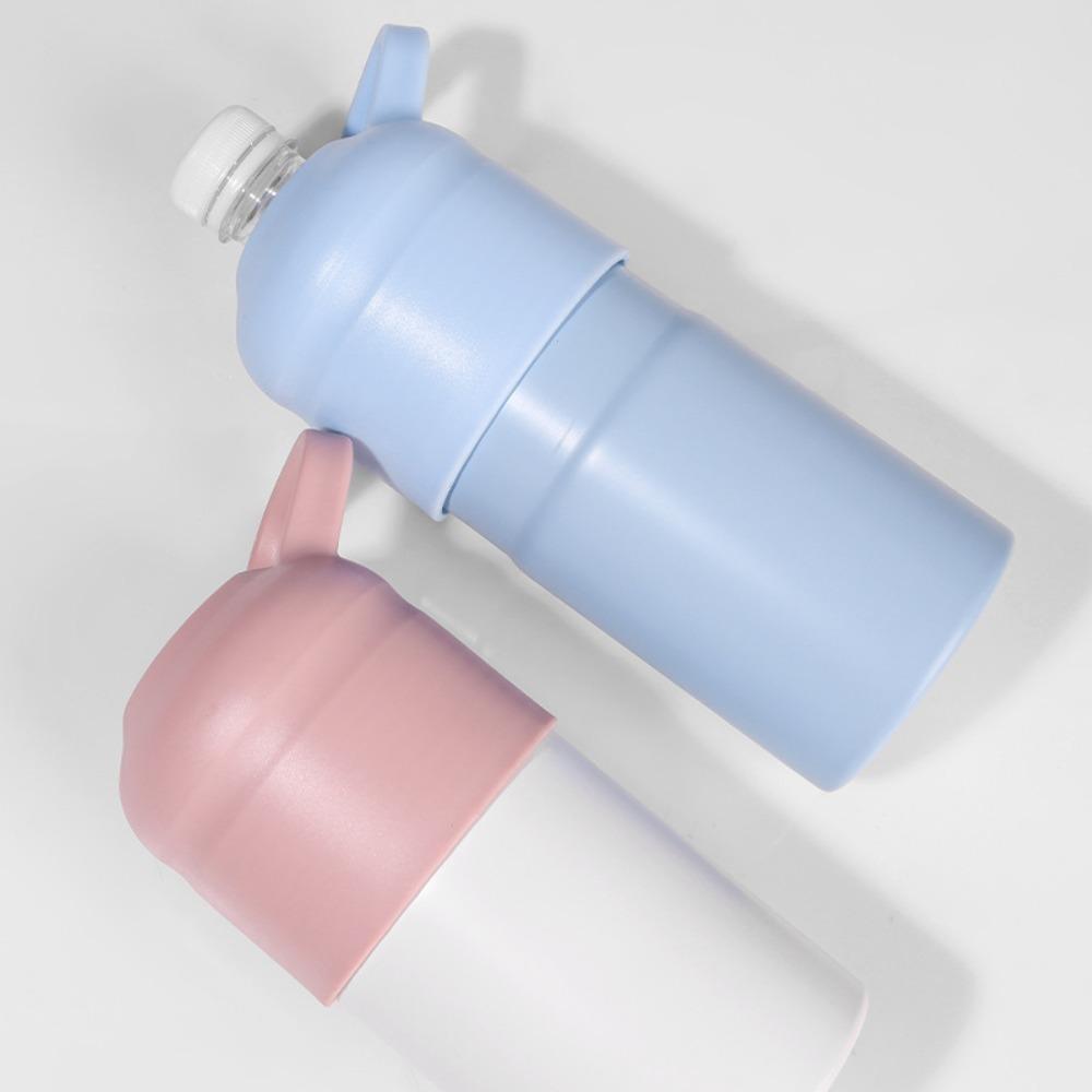 Stainless Steel Beverage Bottle Cooler Double Wall 600ml Beer Bottle Cold Keeper Vacuum Non-slip Bottom Bottle Cover Car