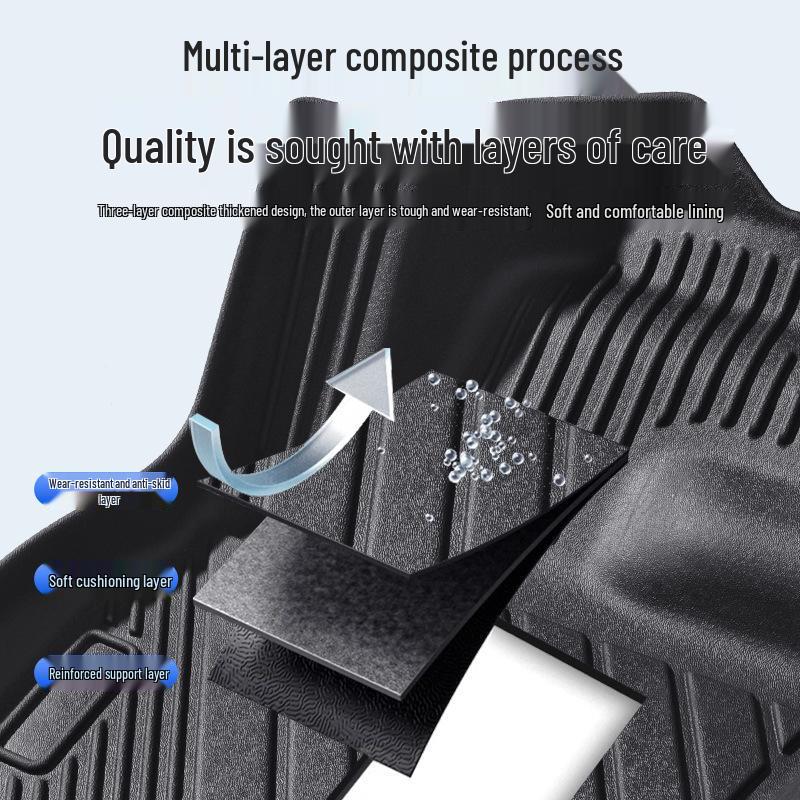 Jaguar XFL/XEL/E-PACE/F-PACE/XE/XJL/XJ Custom TPE Car Floor Mats